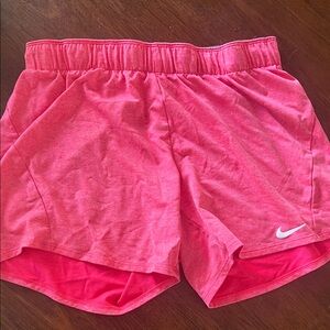 Nike Women's Vibrant Pink Athletic Shorts